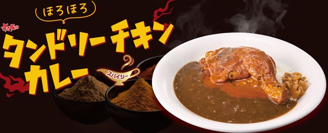 すき家「タンドリーチキンカレー」イメージ