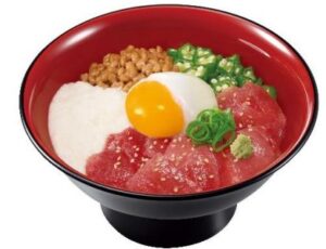 すき家「ばくだんまぐろ鉄火丼」