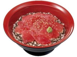 すき家「まぐろ鉄火丼」