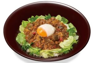 すき家「スパイシーキーマカレー丼」