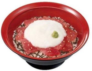 すき家「山かけまぐろ鉄火丼」