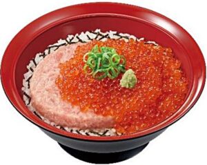 すき家「いくらまぐろたたき丼」