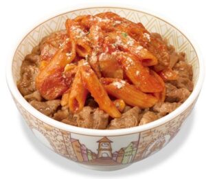すき家「ナポリタン牛丼」